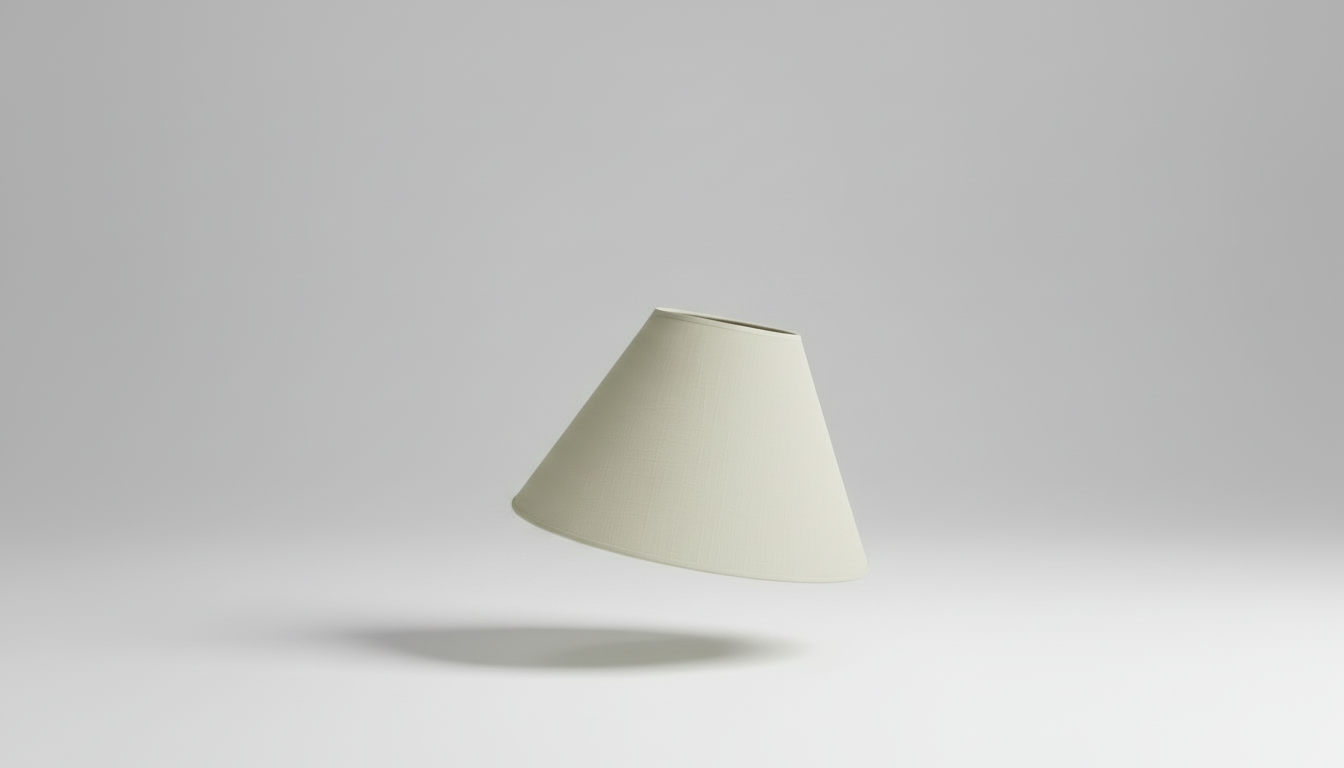 Lampshade Top – Minimal Tapered Form (50 cm)