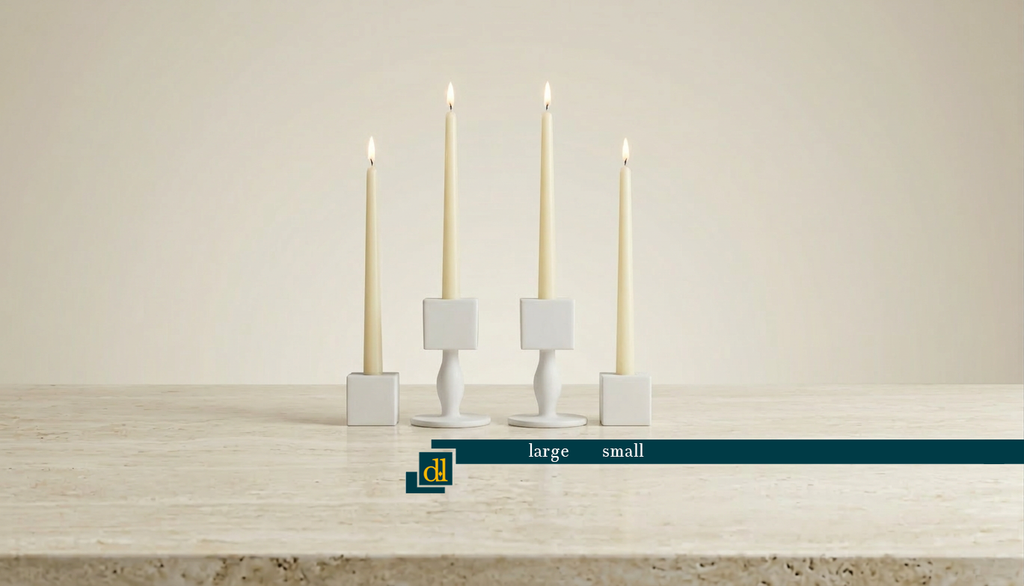 Flamella Forma – 4-Piece Candle Holder Set
