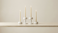 Flamella Luce - 4-Piece Candle Holder Set
