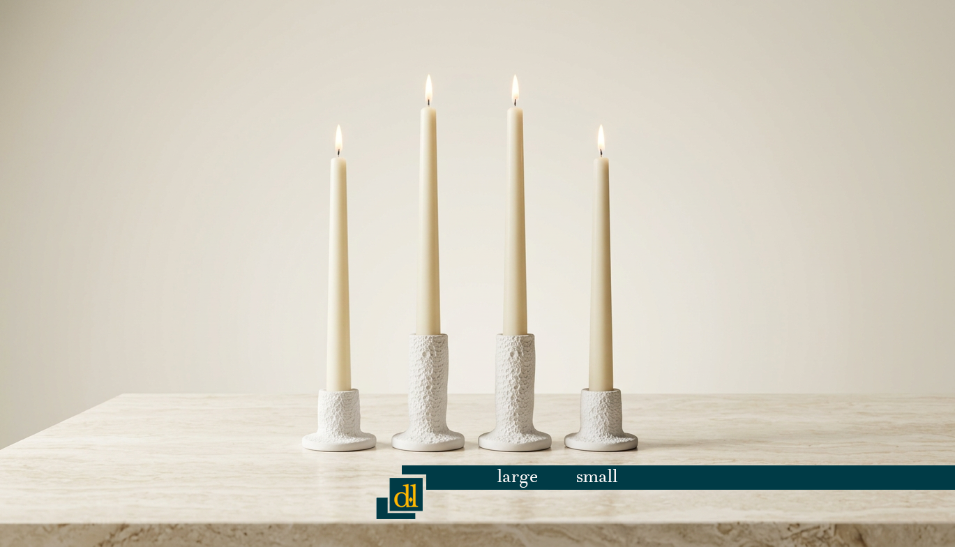 Flamella Rameo - 4-Piece Candle Holder Set