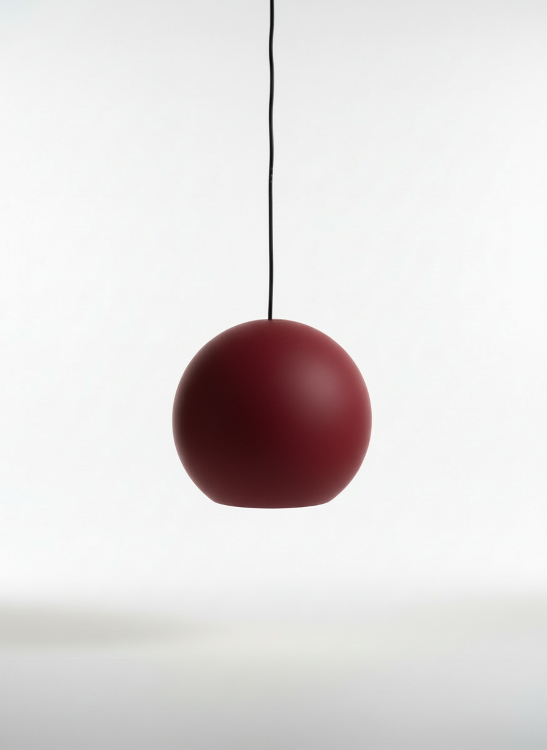 Rounded Boule Lamp Base  – Minimalist Design (30 cm)