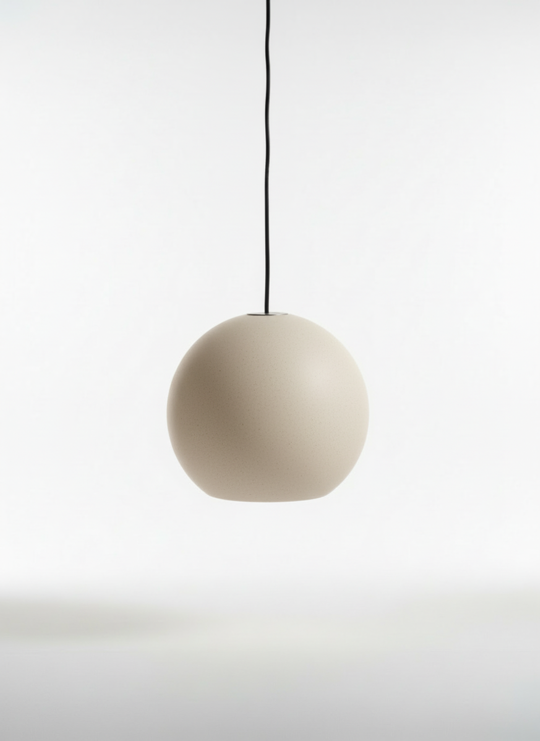 Rounded Boule Lamp Base  – Minimalist Design (30 cm)